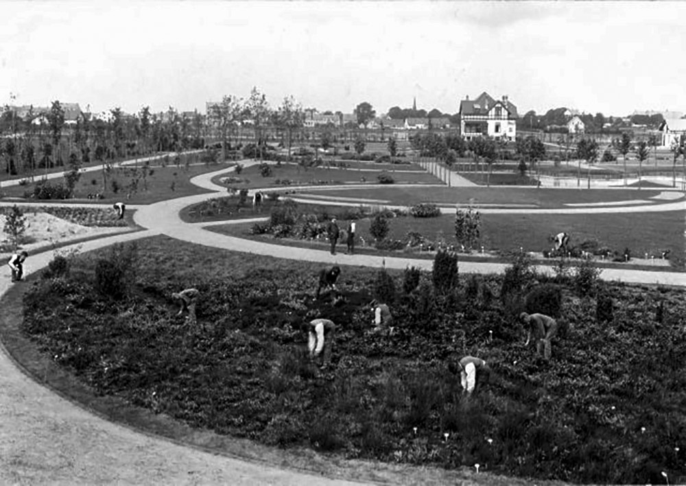 Der Botanische Garten am Osterdeich 1905